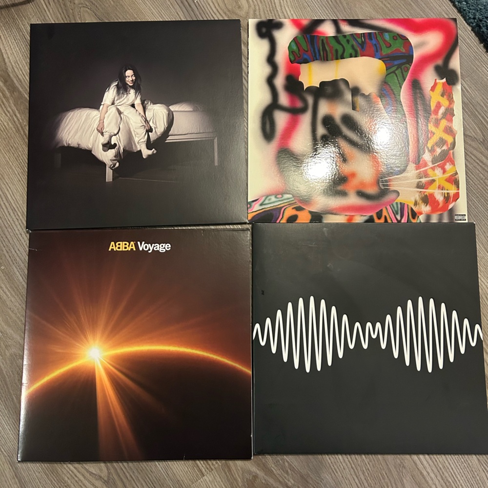 Variety of Record Vinyls